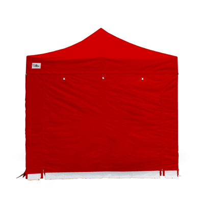 3m x 3m Gala Shade Pro Gazebo Red Sidewalls